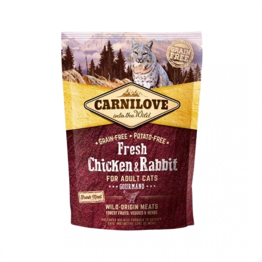 Carnilove Cat 400g Fresh Chicken & Rabbit