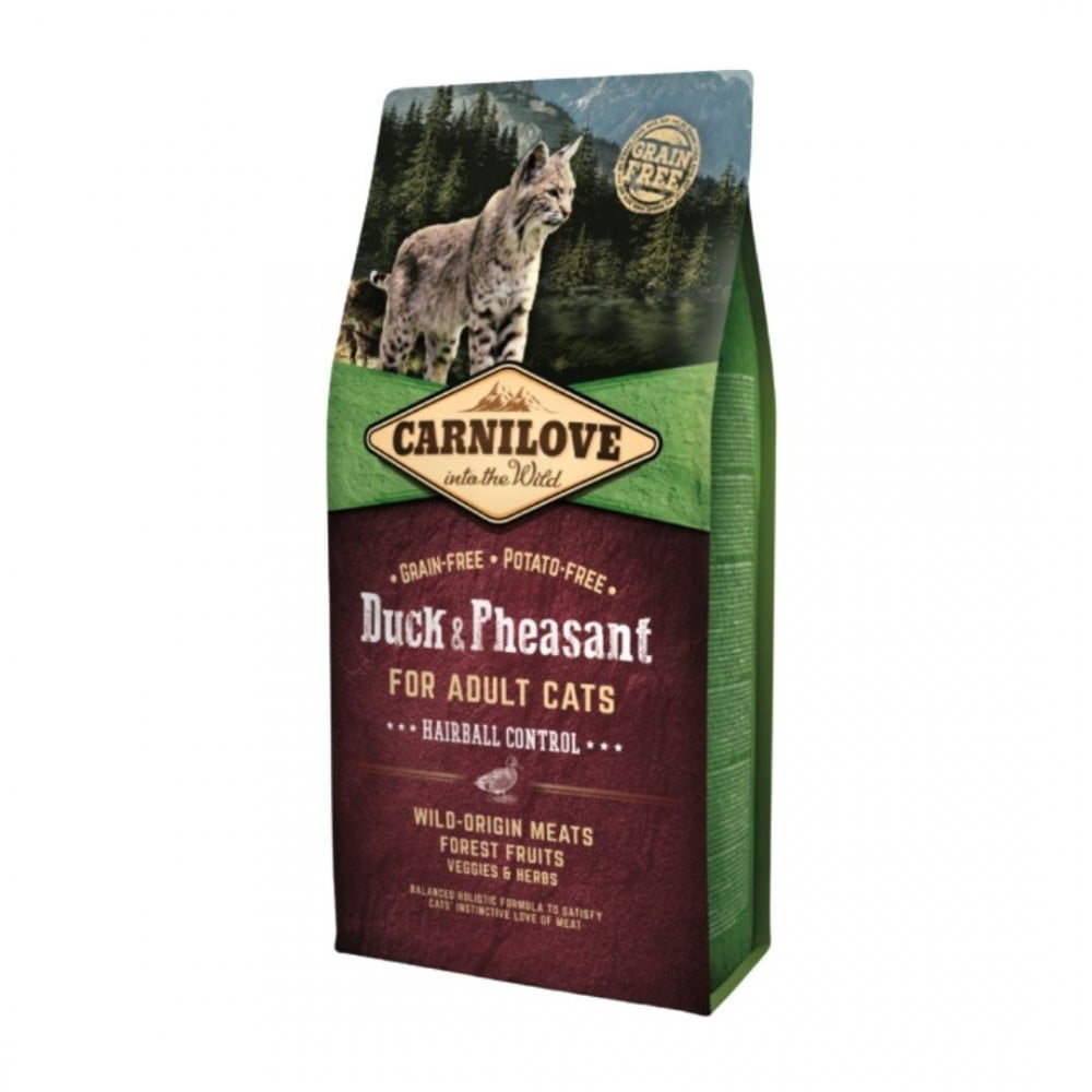 Carnilove Cat 6kg Duck & Pheasant For Adult Cat