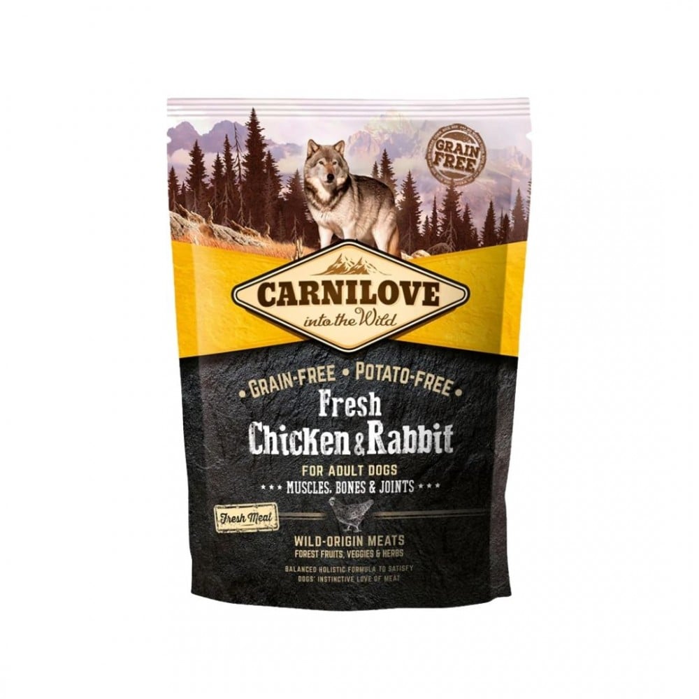 Carnilove Dog 1.5kg Fresh Chicken & Rabbit Muscles